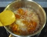 我が家の手作りおせち☆あんずの含め煮作り方4写真