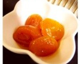 我が家の手作りおせち☆あんずの含め煮作り方5写真