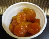 我が家の手作りおせち☆あんずの含め煮作り方6写真