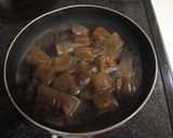 こんにゃくの甘辛煮(雷こんにゃく）作り方3写真