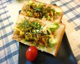 アボカド×鰹節の和風カレートースト作り方6写真