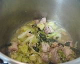 キャベツと鶏肉の塩麹煮作り方3写真