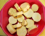 簡単トースターでスイートポテト♬作り方1写真