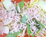 ルクエで☆簡単一人焼きそば作り方2写真