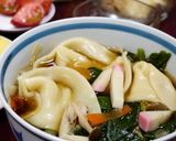 お雑煮の残りで『耳うどん』食べて厄除け～作り方5写真