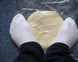 お雑煮の残りで『耳うどん』食べて厄除け～作り方2写真