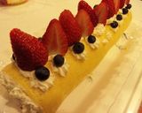 フルーツロールケーキ作り方10写真