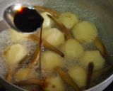 【おせち】くわいの煮物作り方3写真