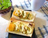 南瓜×バナナのspicyチーマヨトースト作り方6写真