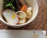 年越しそばとお雑煮は同じおつゆにしました作り方4写真