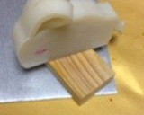 かまぼこママ第一号かまぼこうさぎ飾りきり作り方6写真