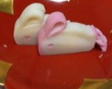 かまぼこママ第一号かまぼこうさぎ飾りきり作り方7写真