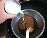 炊飯器で作るガトーショコラ作り方2写真
