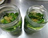 行者にんにくの醤油漬け作り方3写真