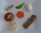 おせちに☆簡単!重ね調理の☆煮しめ♪作り方1写真