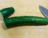 キュウリで辰できたよ！作り方1写真