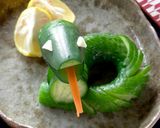 キュウリで辰できたよ！作り方7写真