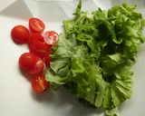 豚こま肉とミニトマトのカレーチーズ炒め作り方2写真