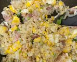 今日のチャーハン作り方4写真