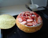 ばいきんまんケーキ作り方2写真
