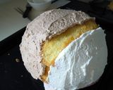 ばいきんまんケーキ作り方3写真