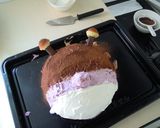 ばいきんまんケーキ作り方5写真