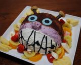 ばいきんまんケーキ作り方7写真