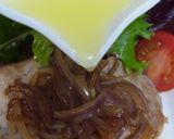 レンコンの鶏肉詰め　タマネギ柚子ソース作り方12写真