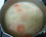 関西風☆白味噌仕立のお雑煮☆作り方4写真