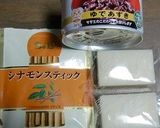 シナモンスティックで、サッパリぜんざい♬作り方1写真