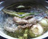 豚骨醤油らーめん　レシピ作り方1写真