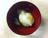 おひとり様のお雑煮。昆布と白だしで健康。作り方2写真