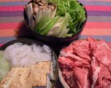 お手軽なすき焼き作り方1写真