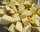 切り餅inでモチモチ🍠さつまいもご飯作り方1写真
