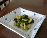 ローストポークと野沢菜漬けの和え物作り方2写真