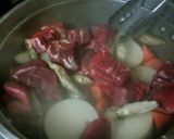 牛すね肉ごろごろの和風煮込み作り方5写真