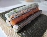 虹の四角い飾り巻き寿司作り方12写真