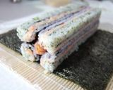虹の四角い飾り巻き寿司作り方13写真