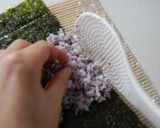 虹の四角い飾り巻き寿司作り方18写真