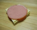 ハムとチーズのミルフィーユ作り方1写真