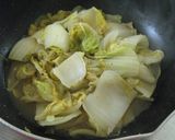白菜のカレー煮作り方4写真