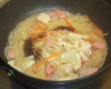 キャベツ玉ねぎ和風パスタ作り方4写真
