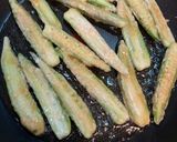 オクラの揚げ焼き作り方4写真