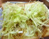 キャベツ×玉葱の和風カレートースト作り方3写真