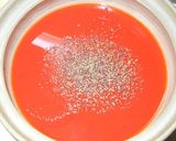 野菜ジュースで雑炊作り方2写真