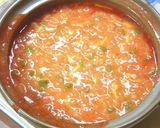 野菜ジュースで雑炊作り方4写真