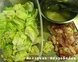 ■旨い！鶏肉とキャベツの塩にんにく炒め■作り方1写真