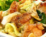 ■旨い！鶏肉とキャベツの塩にんにく炒め■作り方4写真