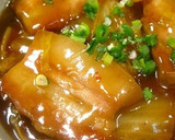 ■旨い！豚ばら肉と白菜の中華風ピリ辛煮■作り方5写真