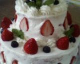 2歳児たちの☆クリスマスケーキ♪作り方7写真